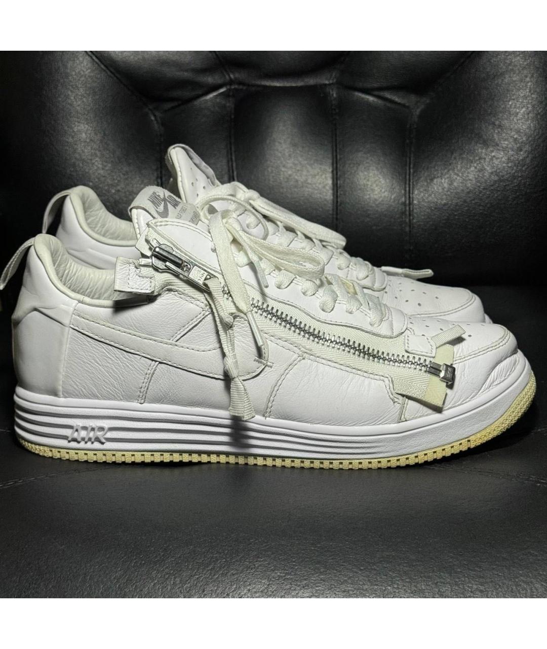 ACRONYM® Белые кожаные низкие кроссовки / кеды, фото 9