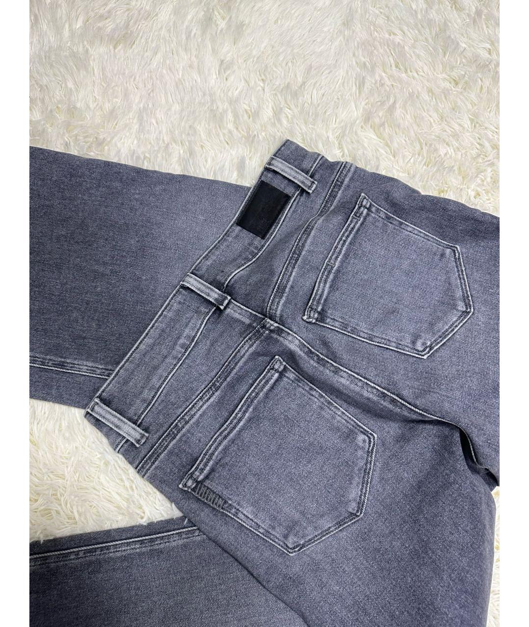 PAIGE Антрацитовые прямые джинсы, фото 4