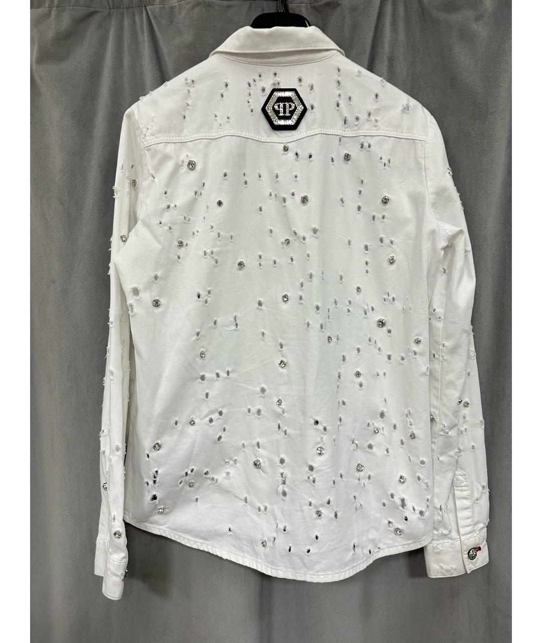 PHILIPP PLEIN Белая рубашка, фото 5