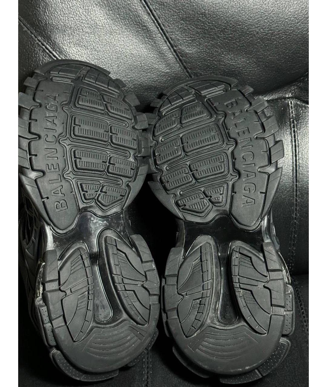BALENCIAGA Черные текстильные кроссовки, фото 8