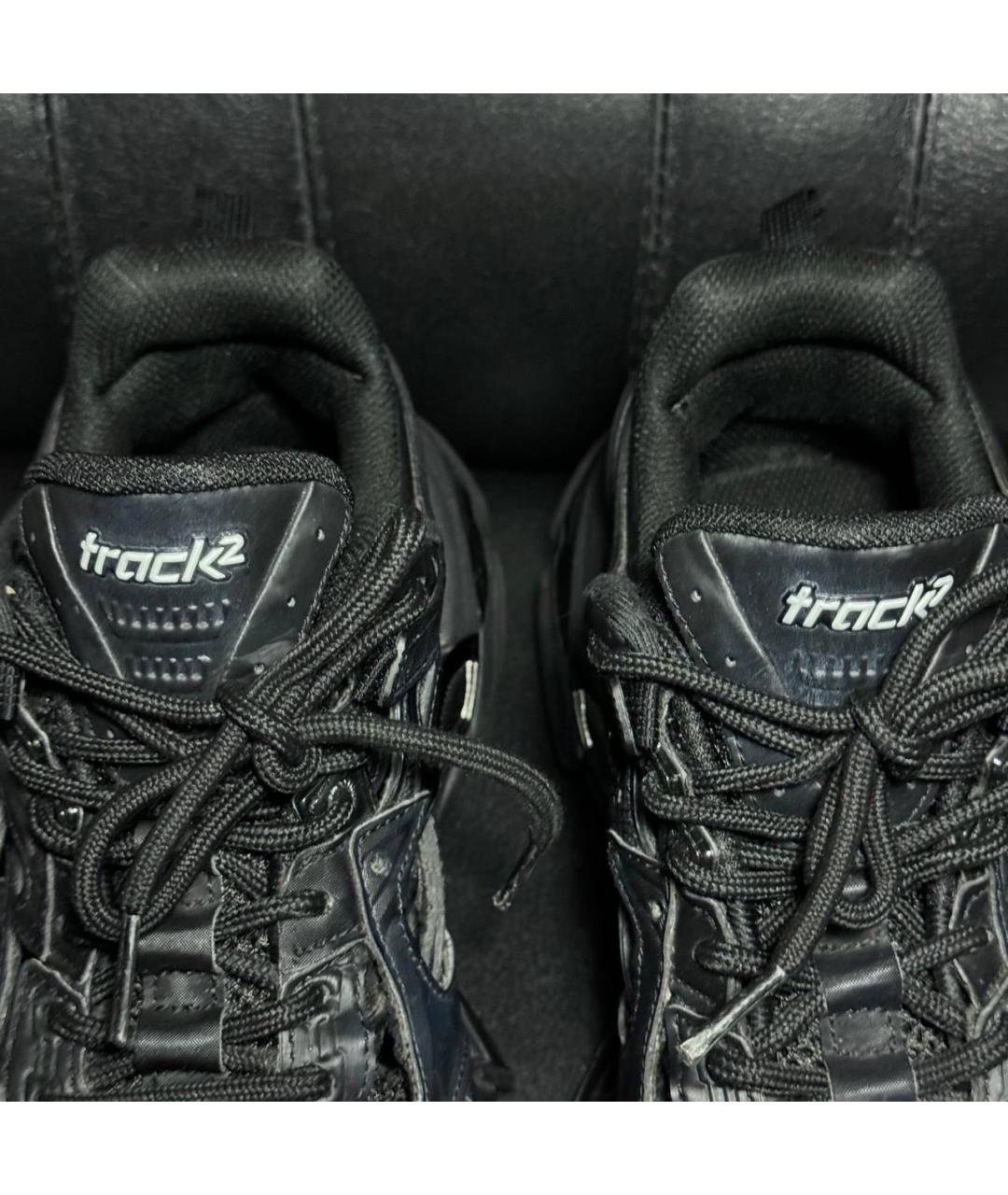 BALENCIAGA Черные текстильные кроссовки, фото 7