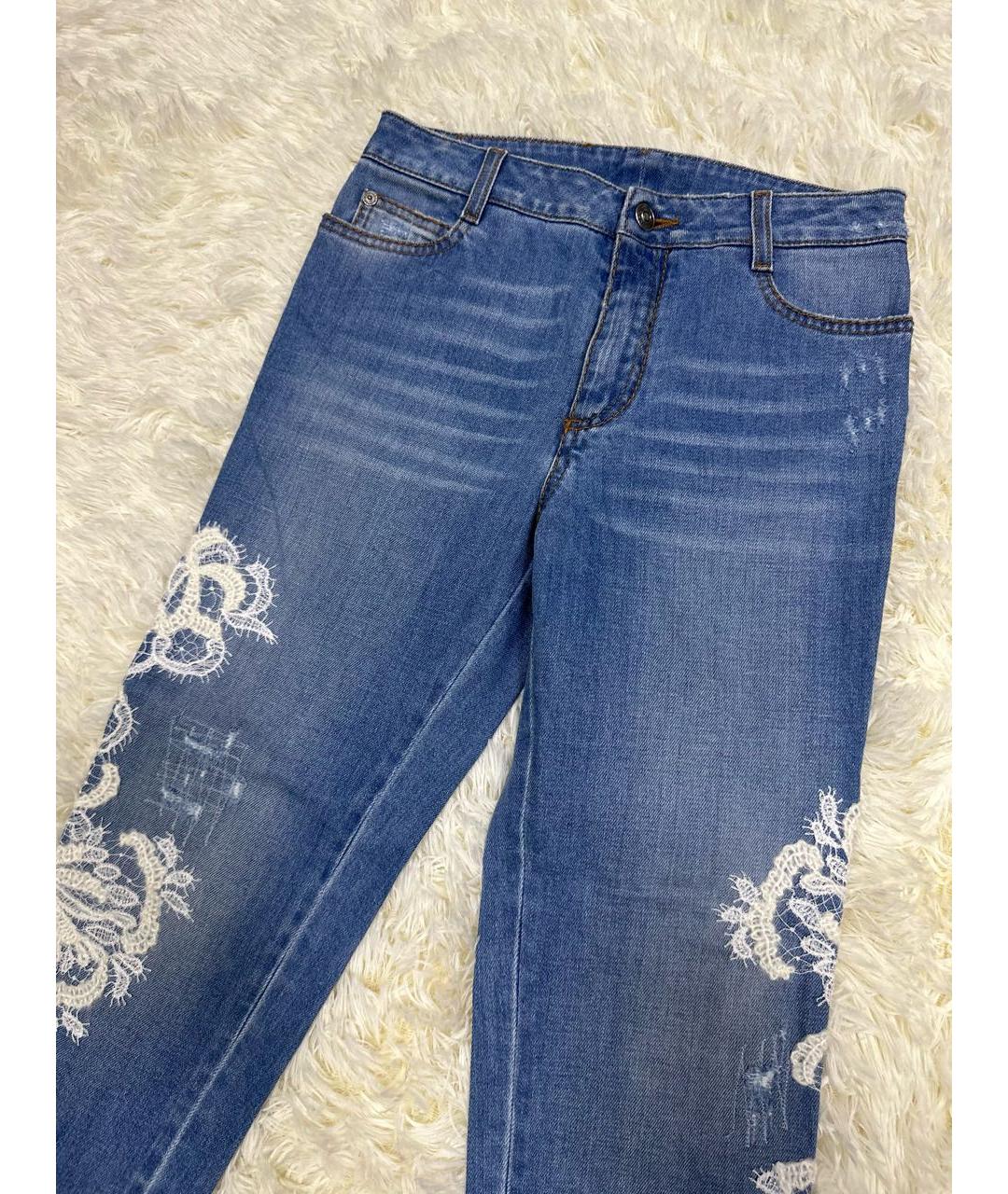 ERMANNO SCERVINO Мульти джинсы слим, фото 2