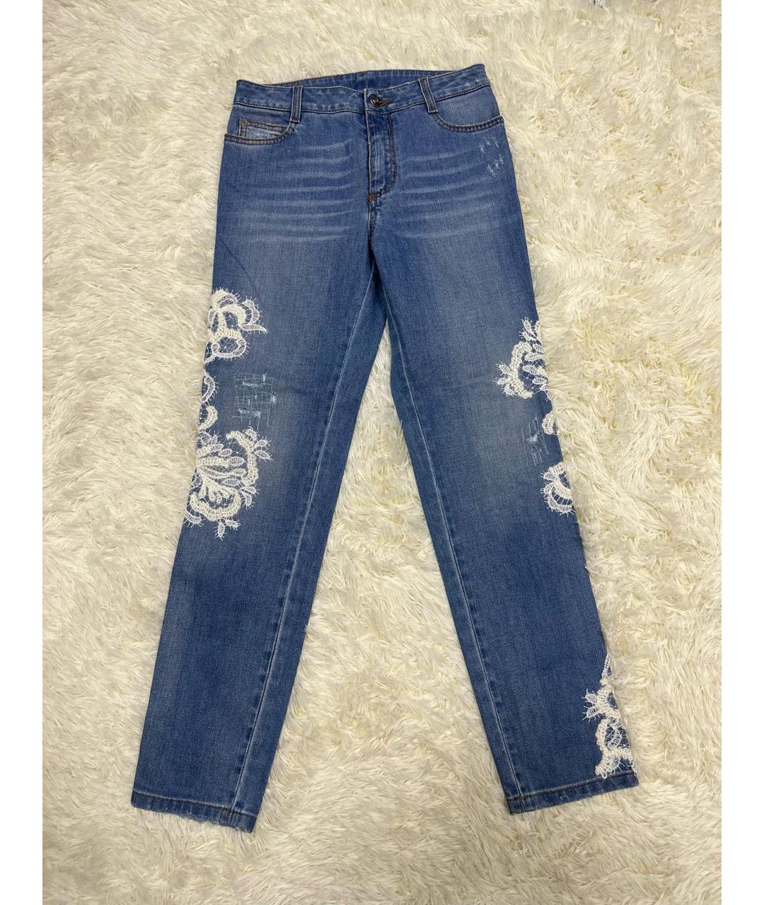 ERMANNO SCERVINO Мульти джинсы слим, фото 7