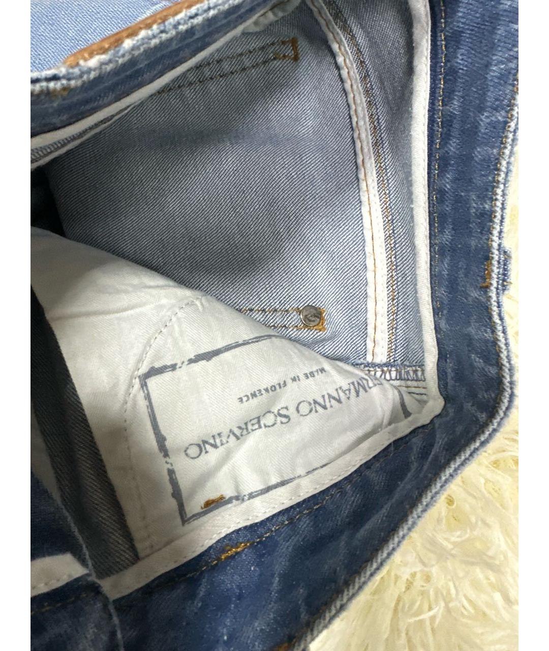 ERMANNO SCERVINO Мульти джинсы слим, фото 6