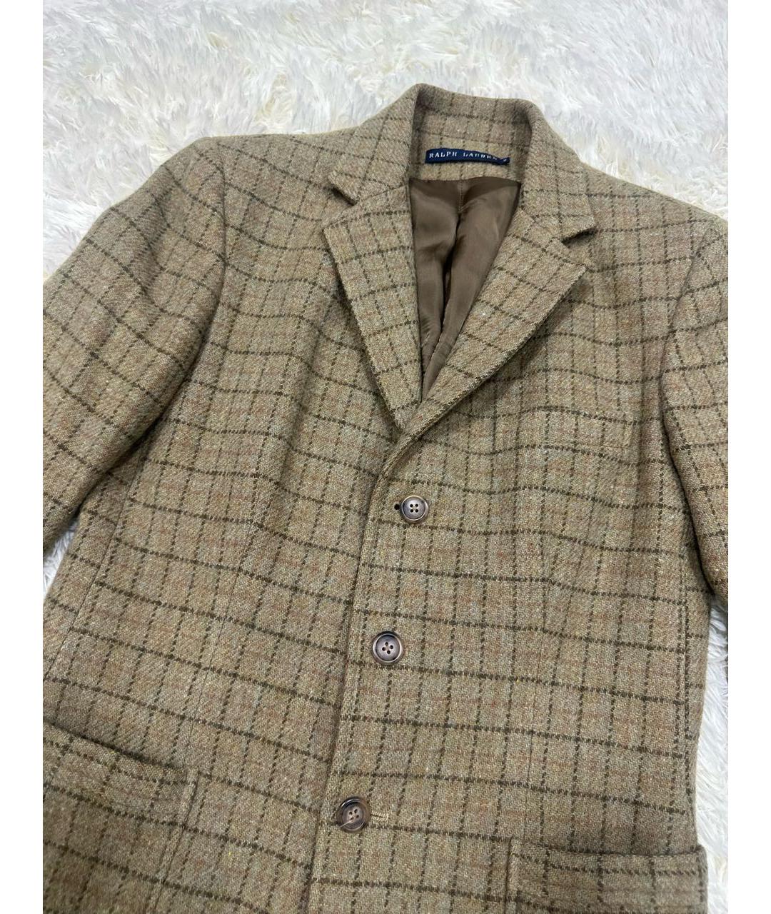 RALPH LAUREN Коричневый костюм с брюками, фото 2