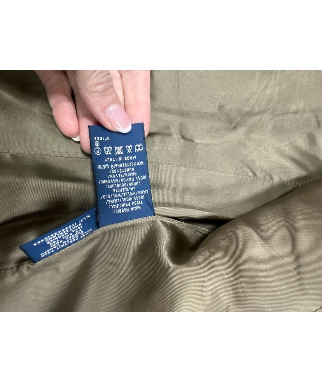 RALPH LAUREN Коричневый костюм с брюками, фото 4