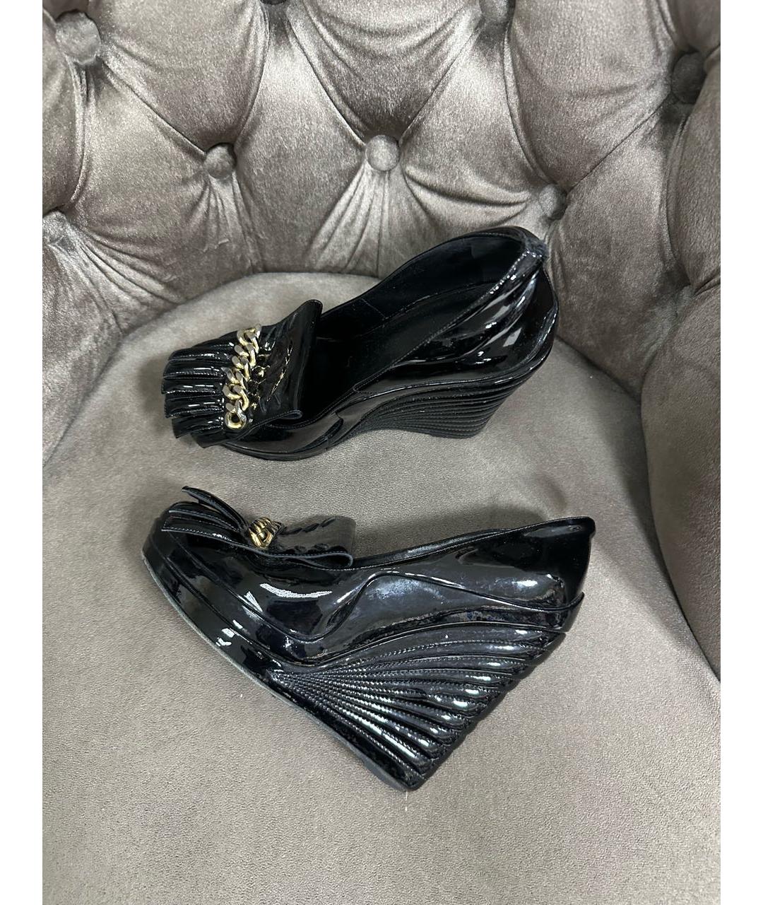 SAINT LAURENT Черные туфли, фото 7