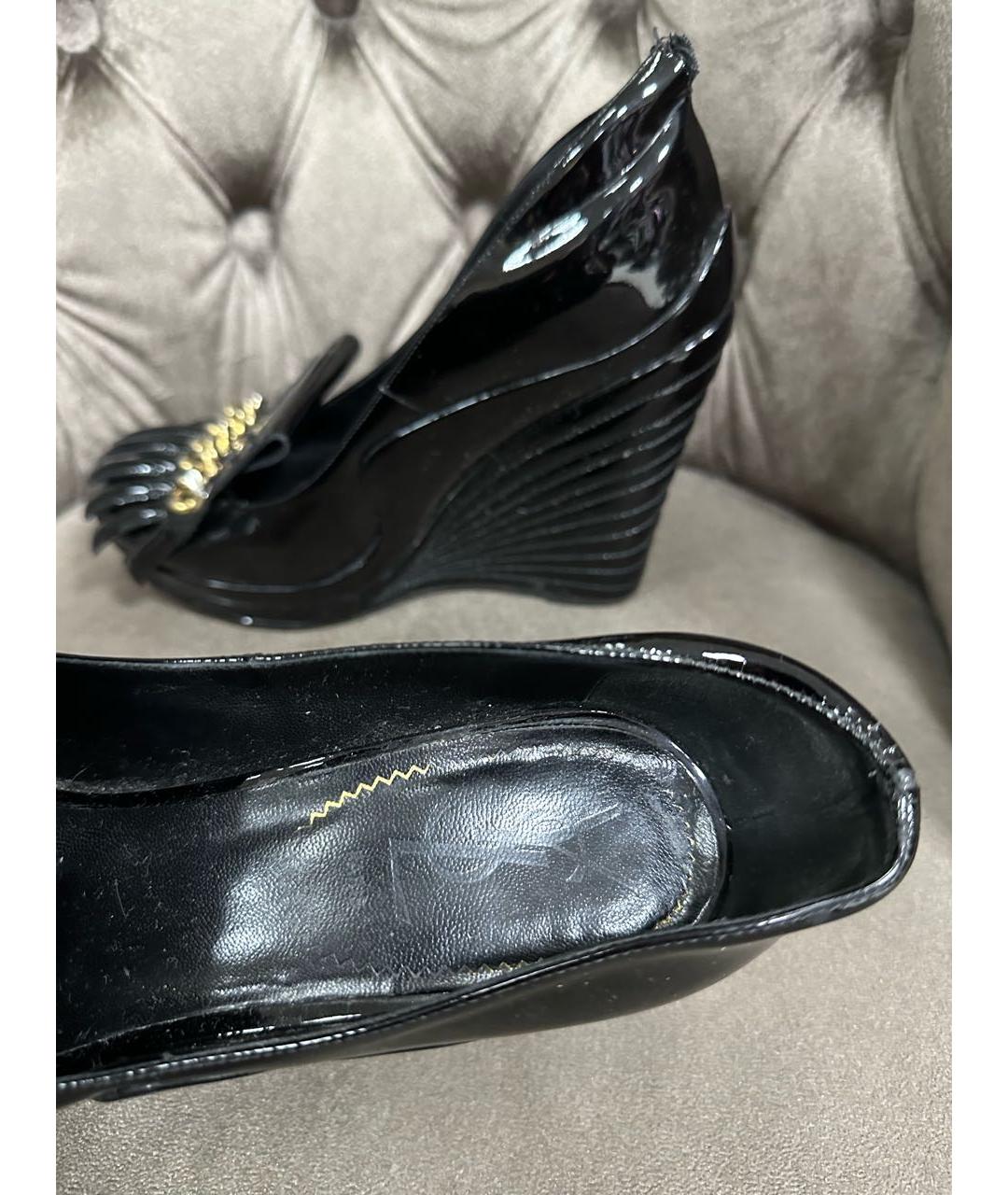 SAINT LAURENT Черные туфли, фото 2