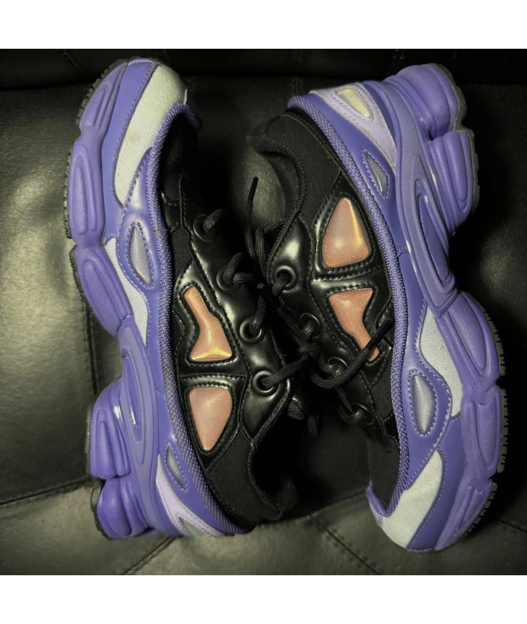 ADIDAS X RAF SIMONS Фиолетовые текстильные кроссовки, фото 4