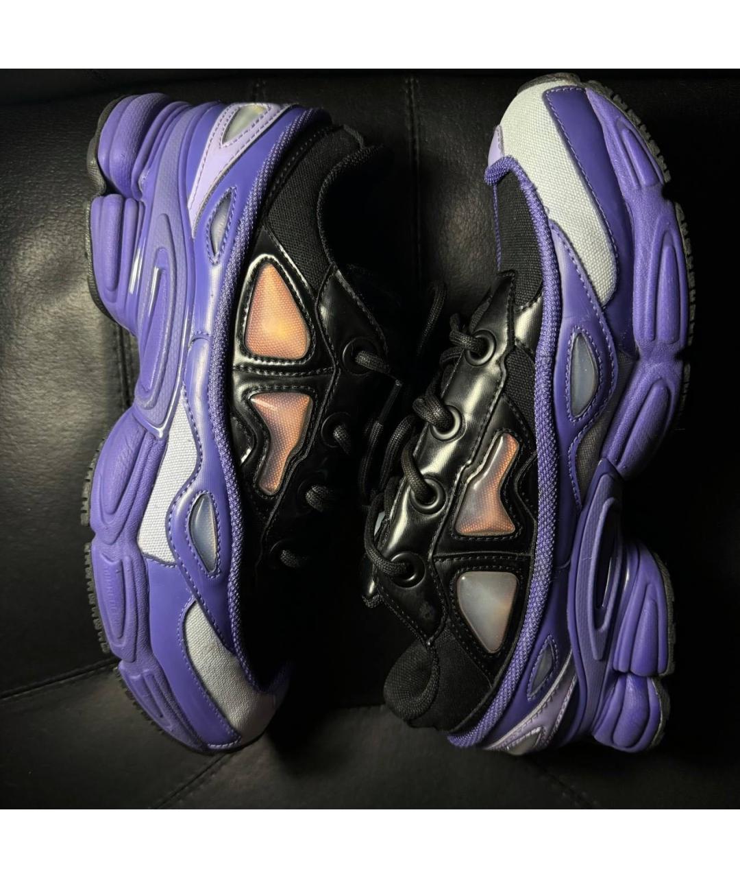 ADIDAS X RAF SIMONS Фиолетовые текстильные кроссовки, фото 3