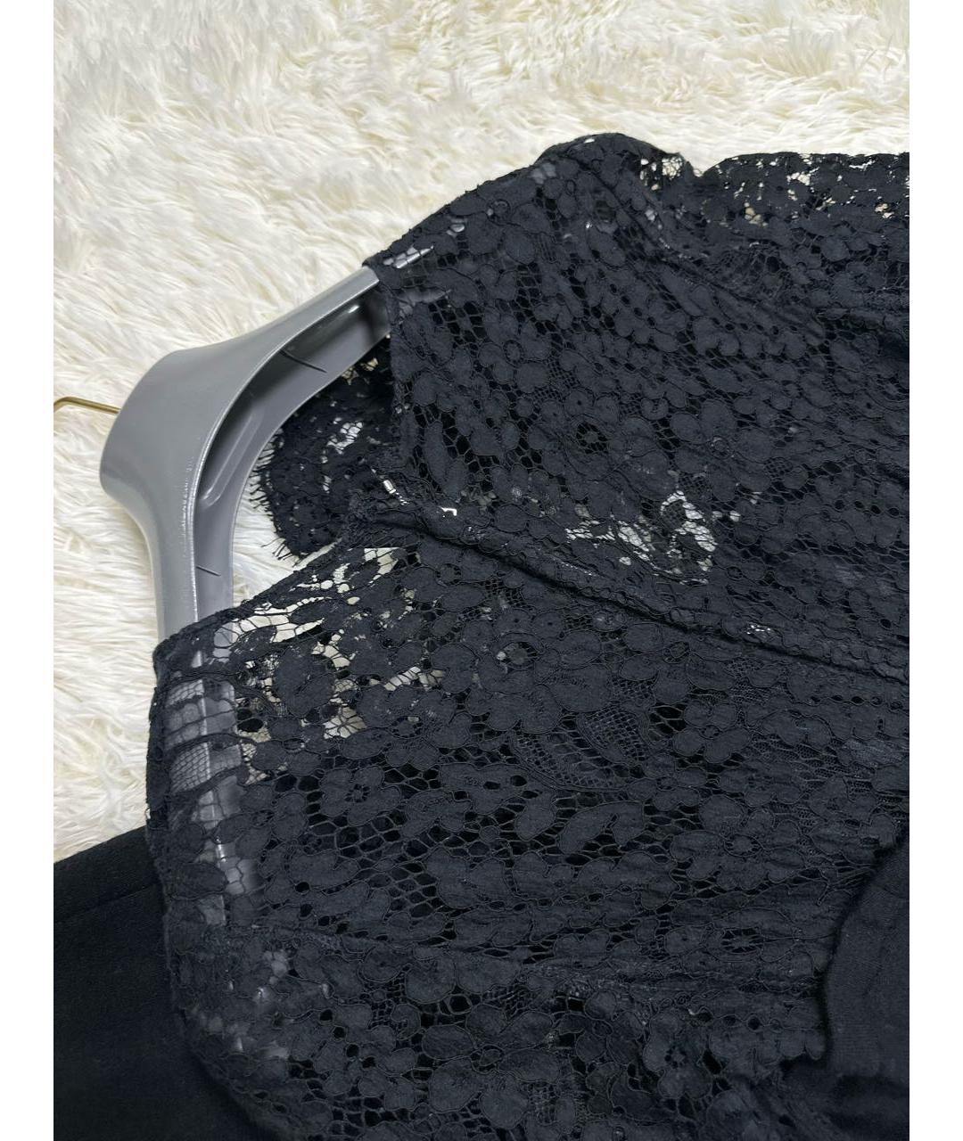 DOLCE&GABBANA Черное коктейльное платье, фото 3