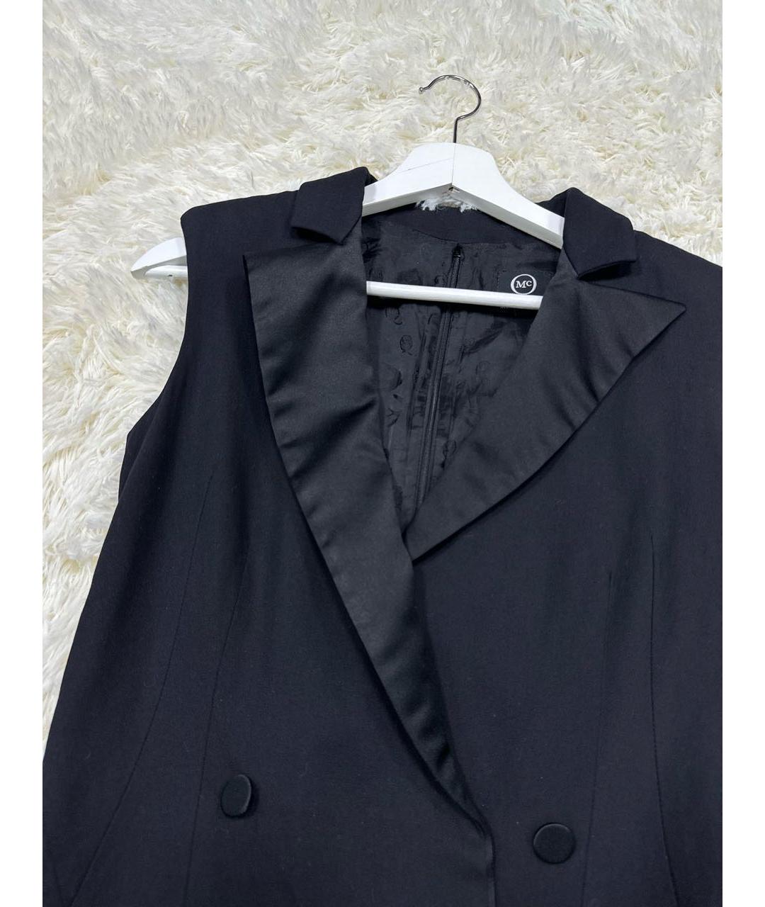 MCQ ALEXANDER MCQUEEN Черное коктейльное платье, фото 2