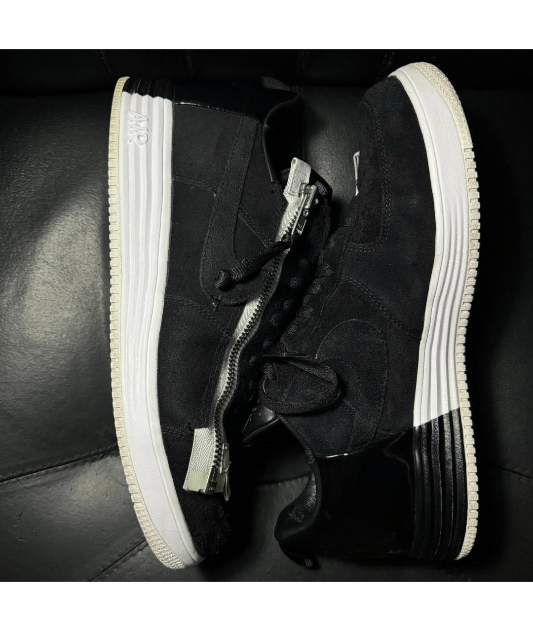 ACRONYM® Черные замшевые низкие кроссовки / кеды, фото 3