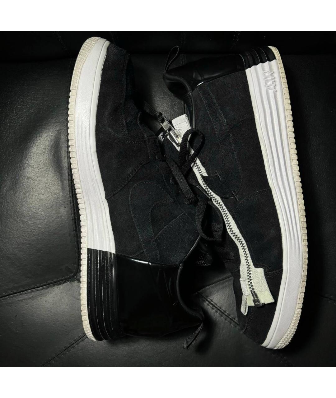 ACRONYM® Черные замшевые низкие кроссовки / кеды, фото 4