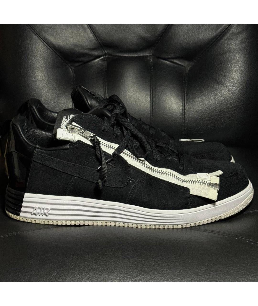 ACRONYM® Черные замшевые низкие кроссовки / кеды, фото 9