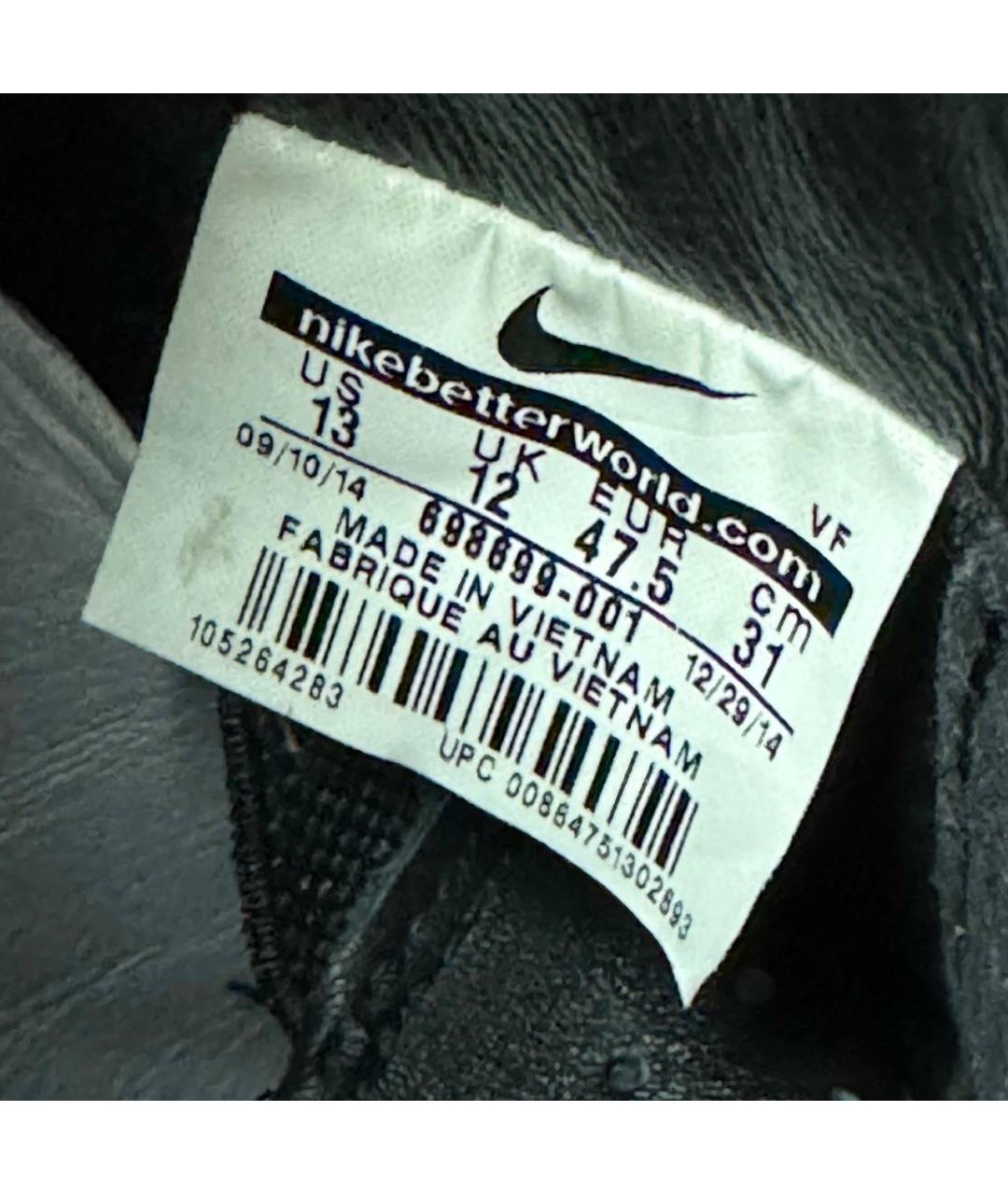 ACRONYM® Черные замшевые низкие кроссовки / кеды, фото 5