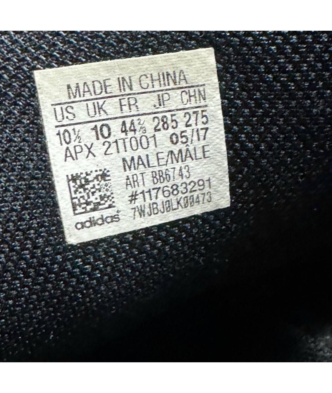 ADIDAS X RAF SIMONS Белые кожаные низкие кроссовки / кеды, фото 5