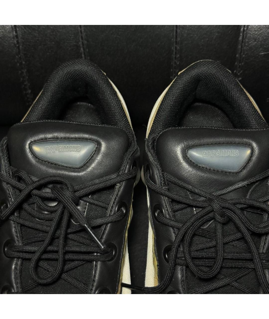 ADIDAS X RAF SIMONS Белые кожаные низкие кроссовки / кеды, фото 7