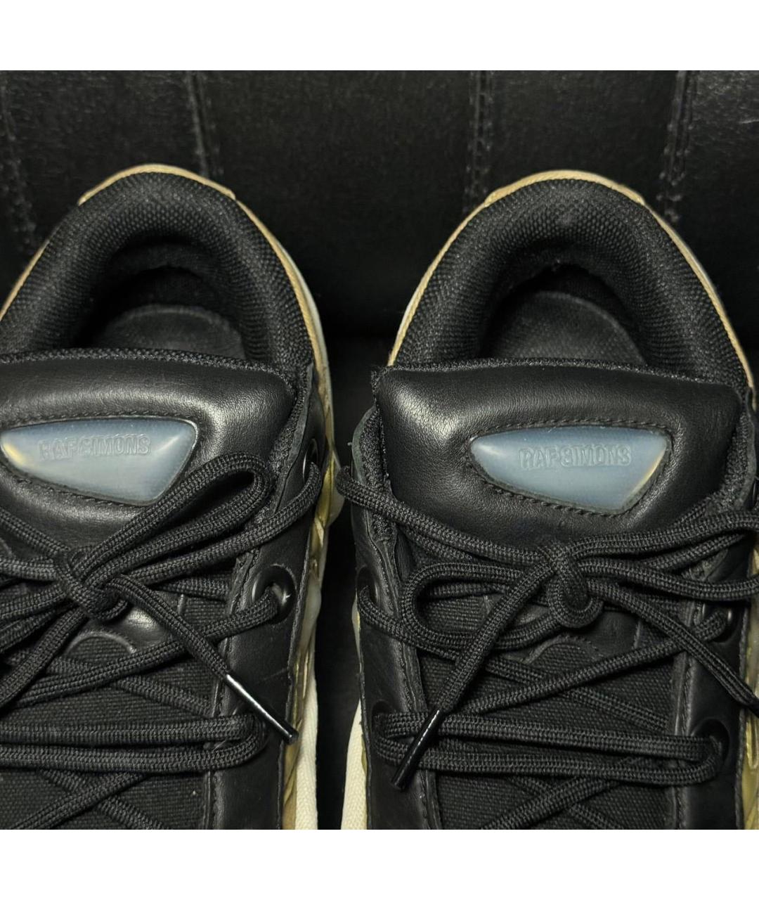 ADIDAS X RAF SIMONS Белые кожаные низкие кроссовки / кеды, фото 7