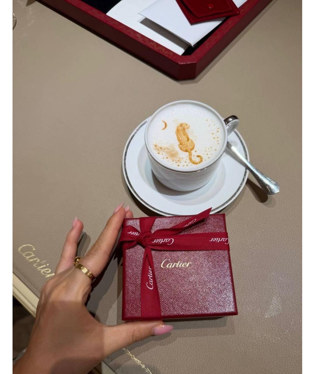 CARTIER Серебряные серьги из белого золота, фото 6