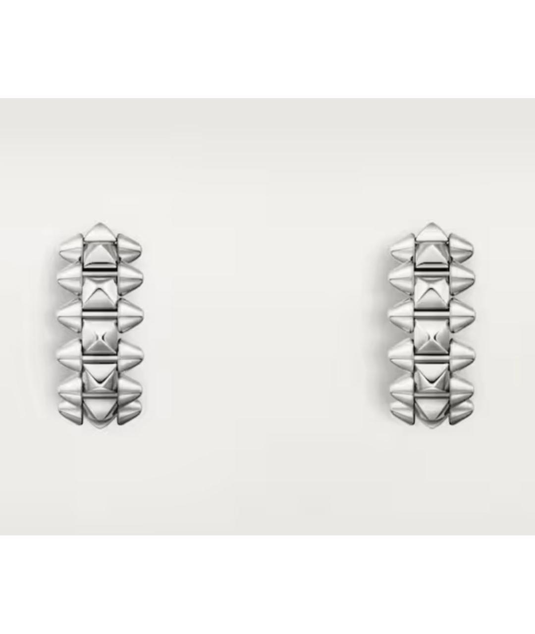 CARTIER Серебряные серьги из белого золота, фото 7