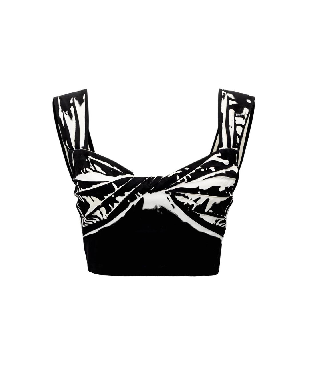 PRADA Черная хлопковая футболка, фото 1