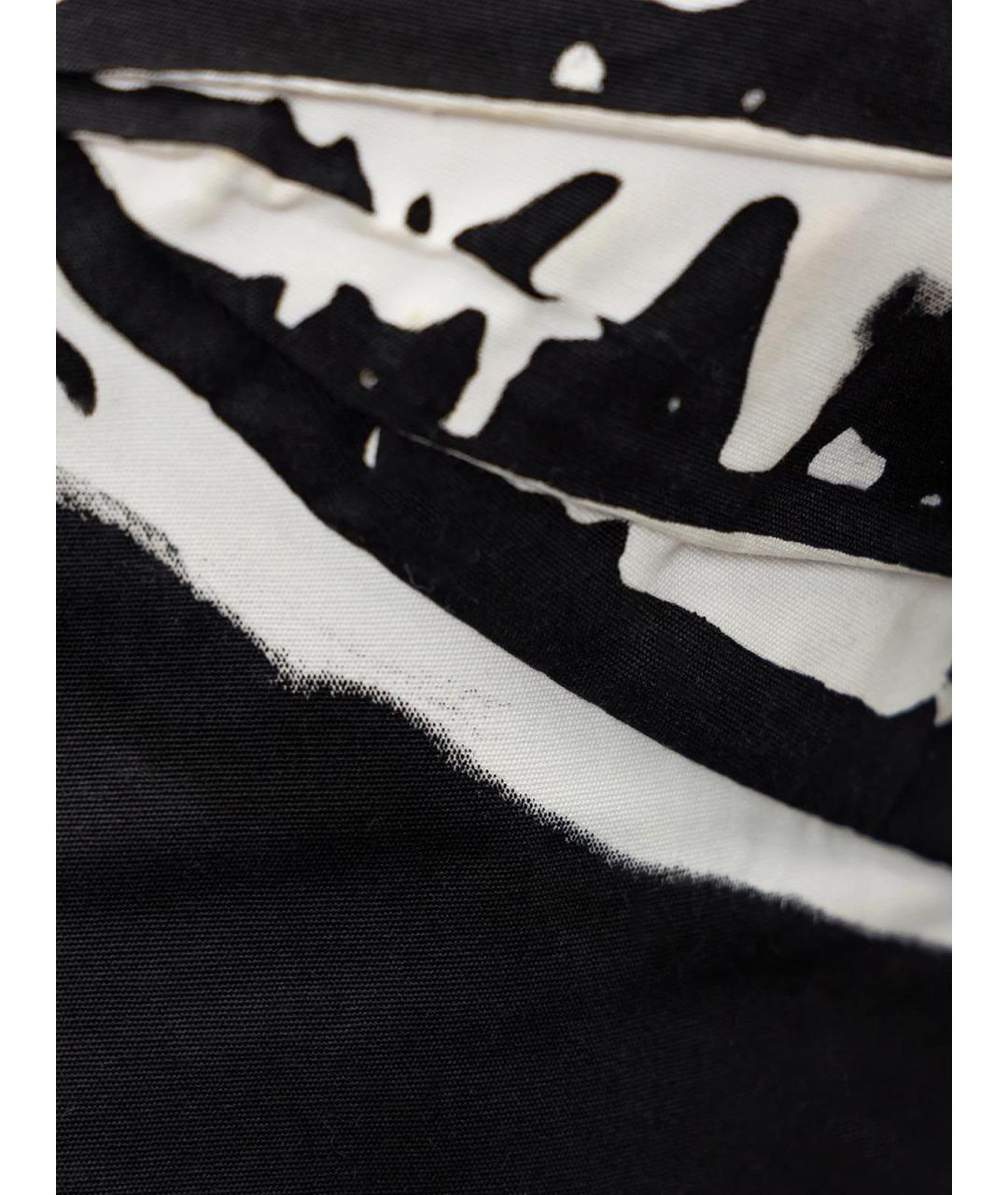 PRADA Черная хлопковая футболка, фото 3