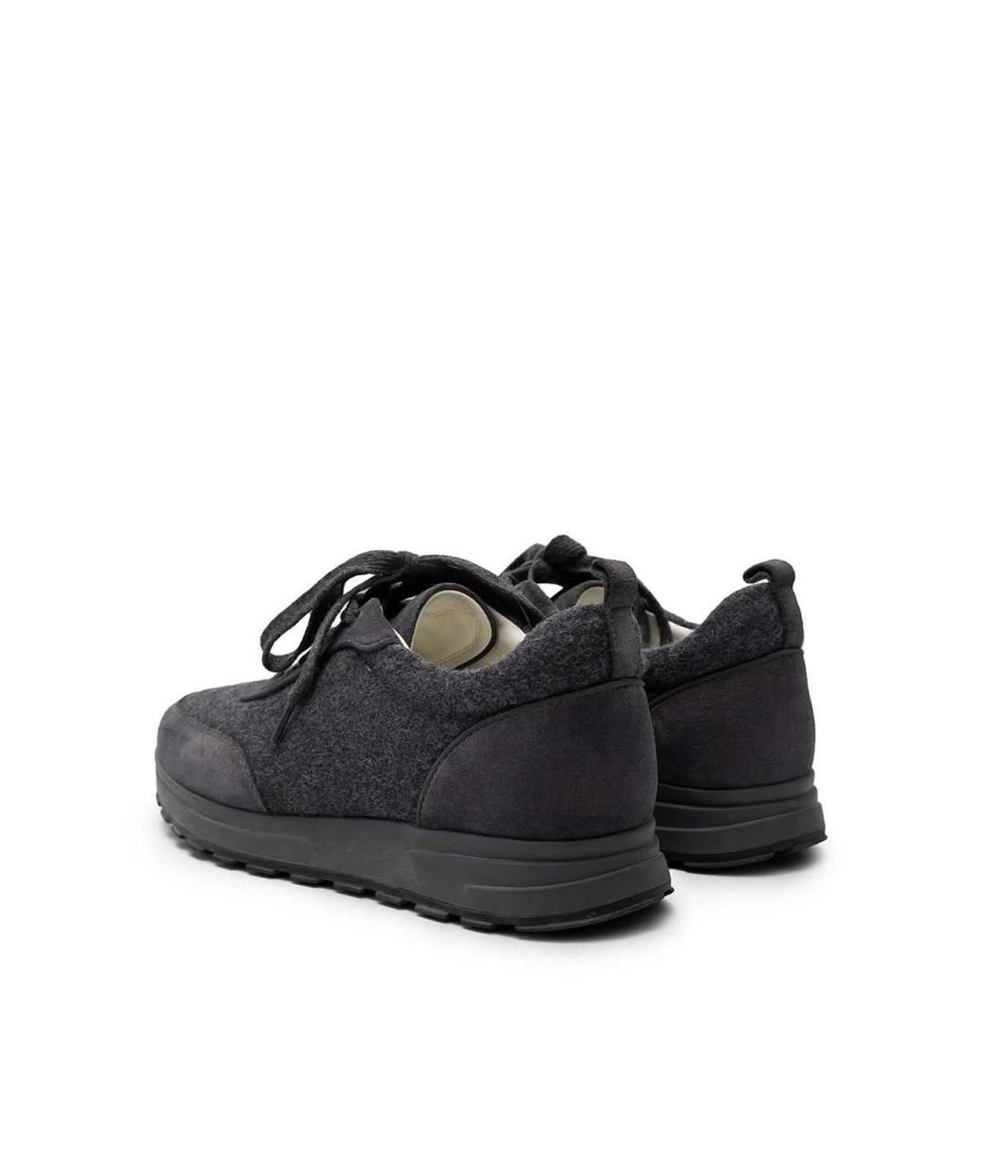 12 STOREEZ Серые текстильные кроссовки, фото 3