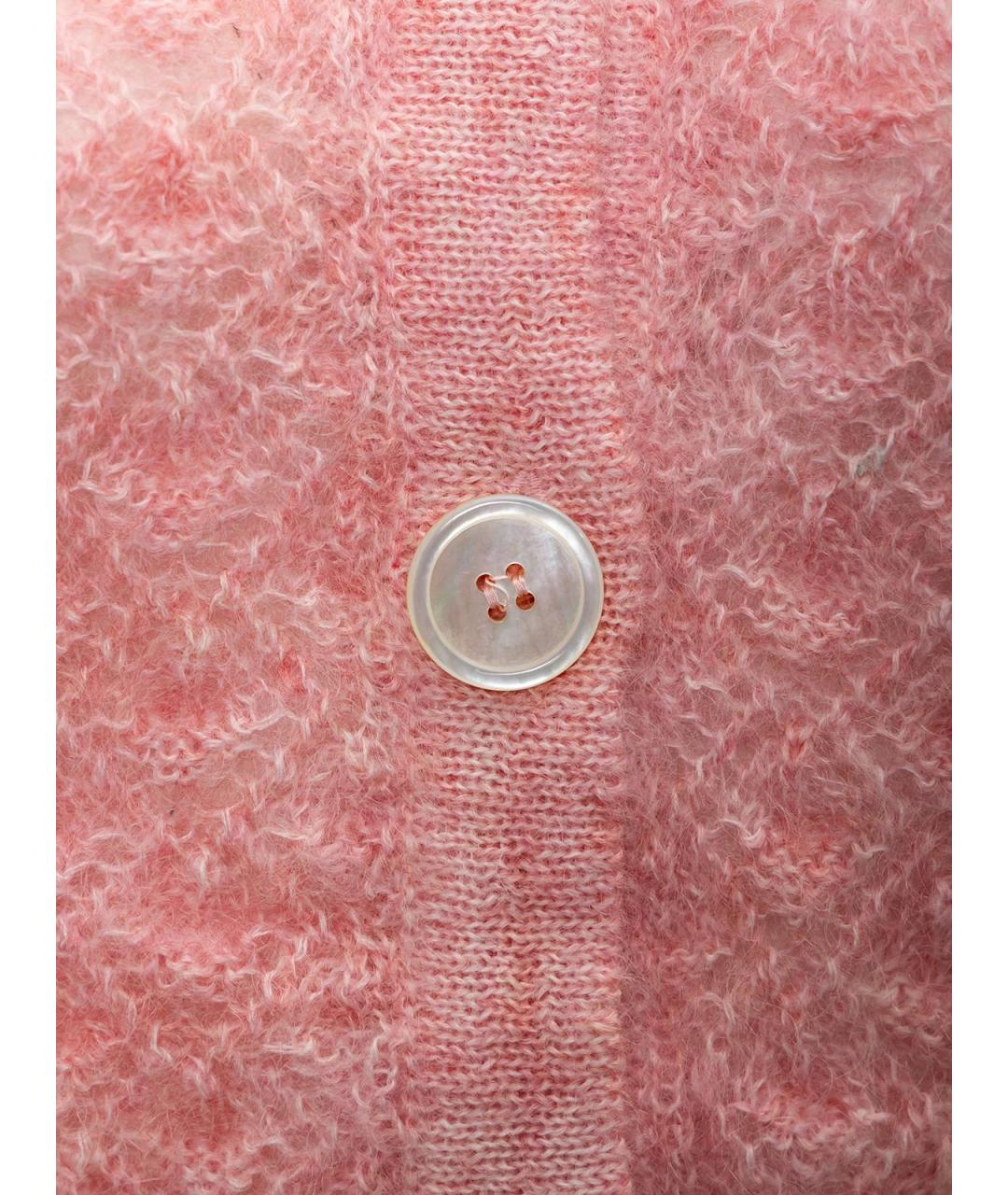 ALESSANDRA RICH Розовый шерстяной джемпер / свитер, фото 3