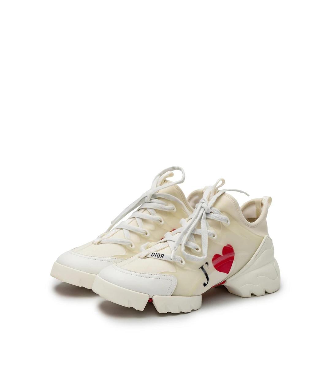 CHRISTIAN DIOR Белые резиновые кроссовки, фото 2