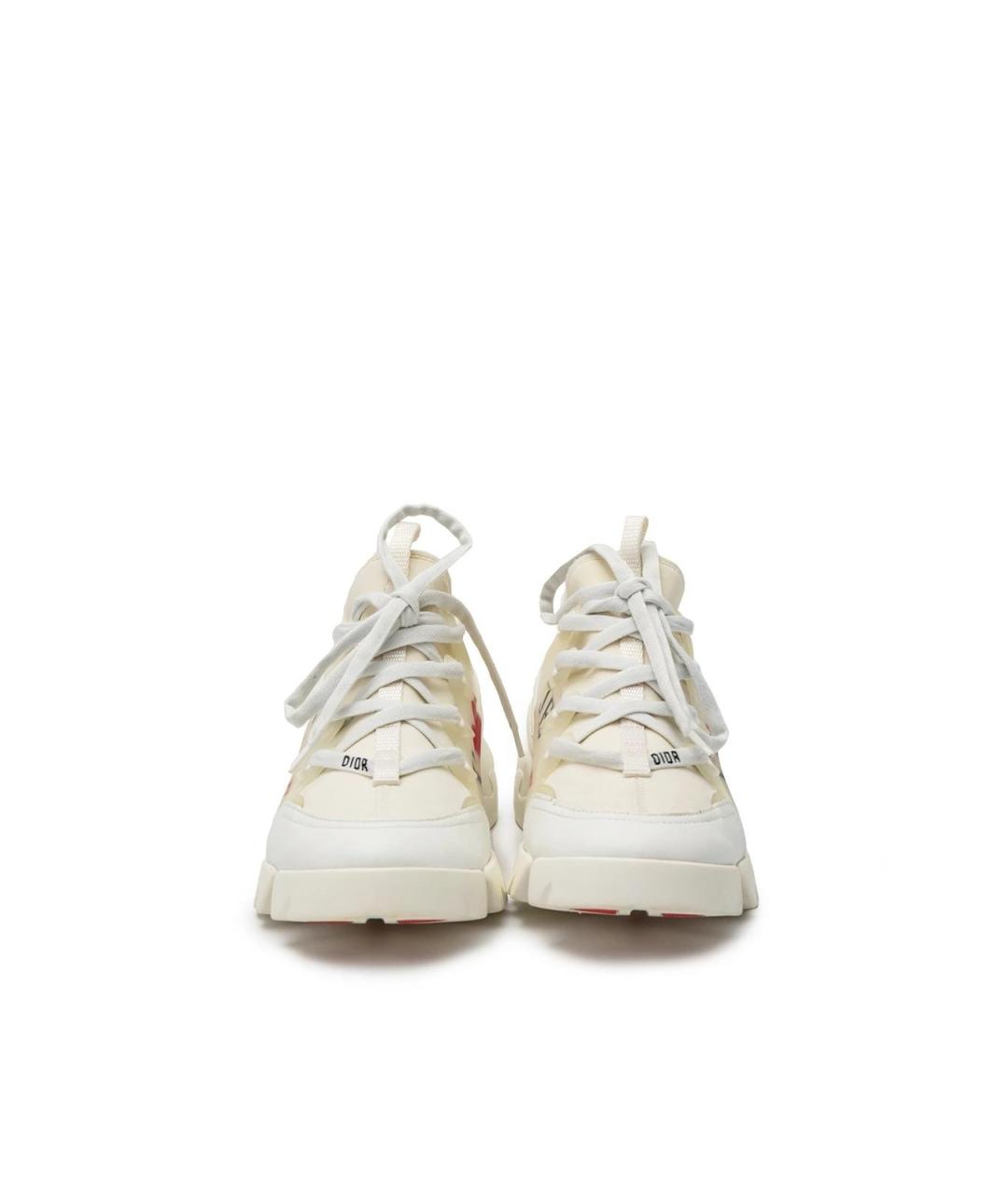 CHRISTIAN DIOR Белые резиновые кроссовки, фото 4