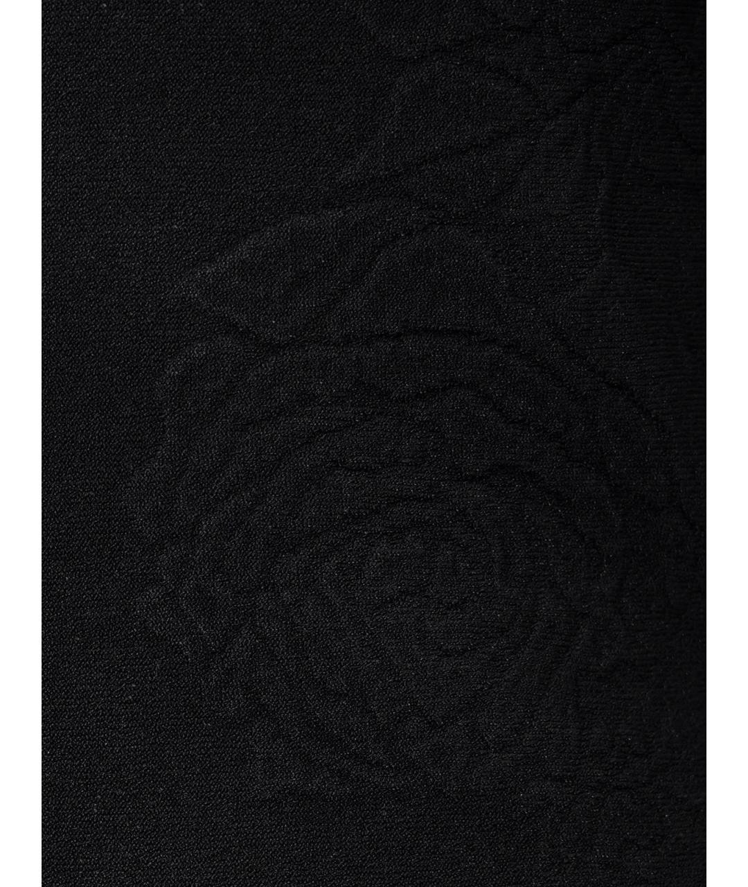 ALEXANDER MCQUEEN Черный вискозный костюм с юбками, фото 3