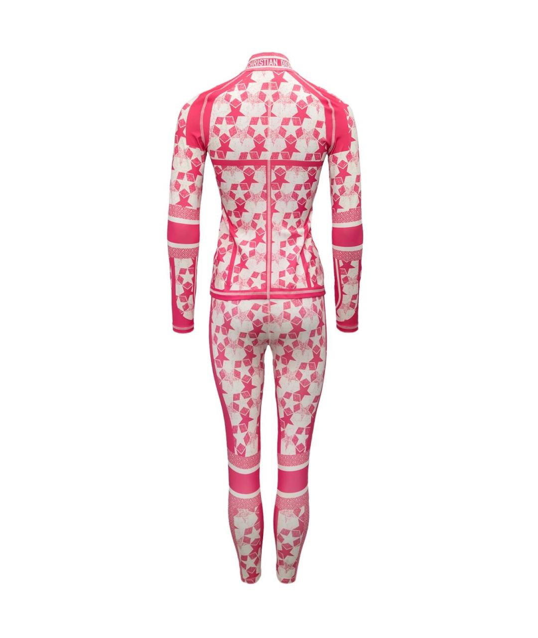 CHRISTIAN DIOR Розовый полиэстеровый костюм с брюками, фото 2