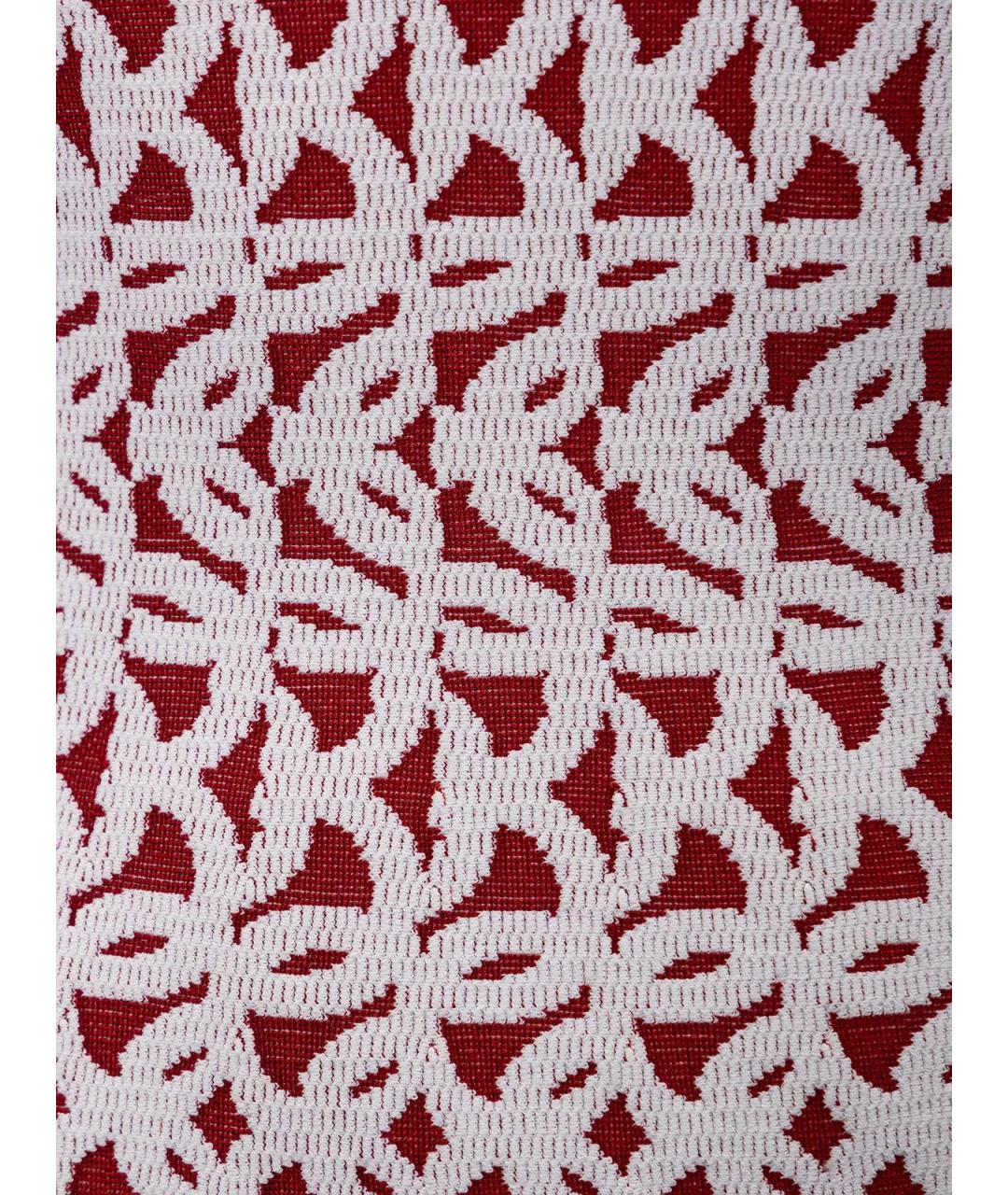 ALAIA Красное вискозное повседневное платье, фото 3