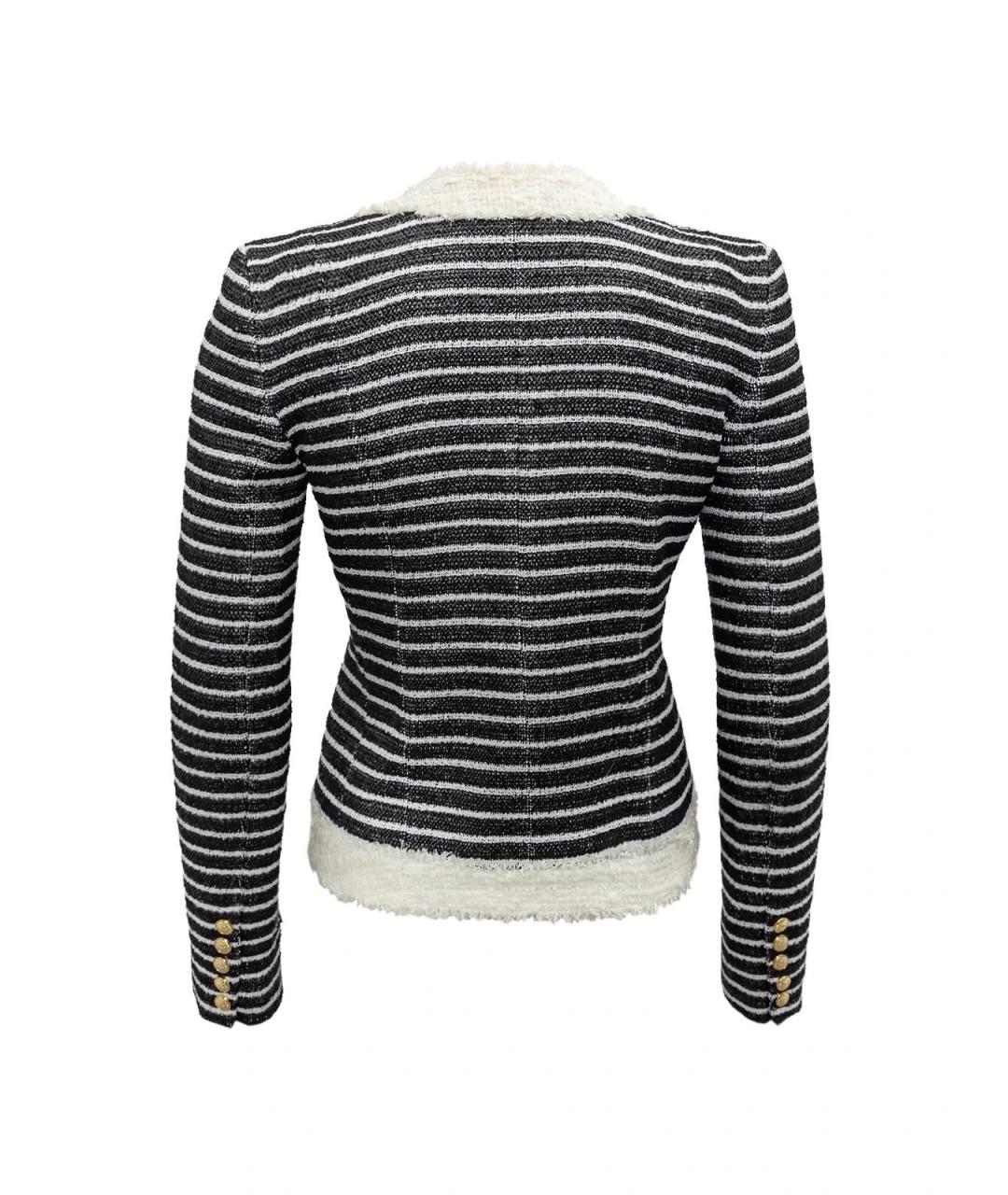 BALMAIN Черный хлопковый жакет/пиджак, фото 2