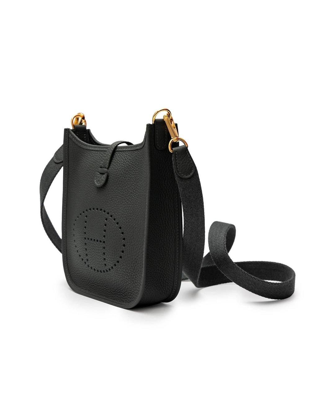 HERMES Зеленая кожаная сумка через плечо, фото 2