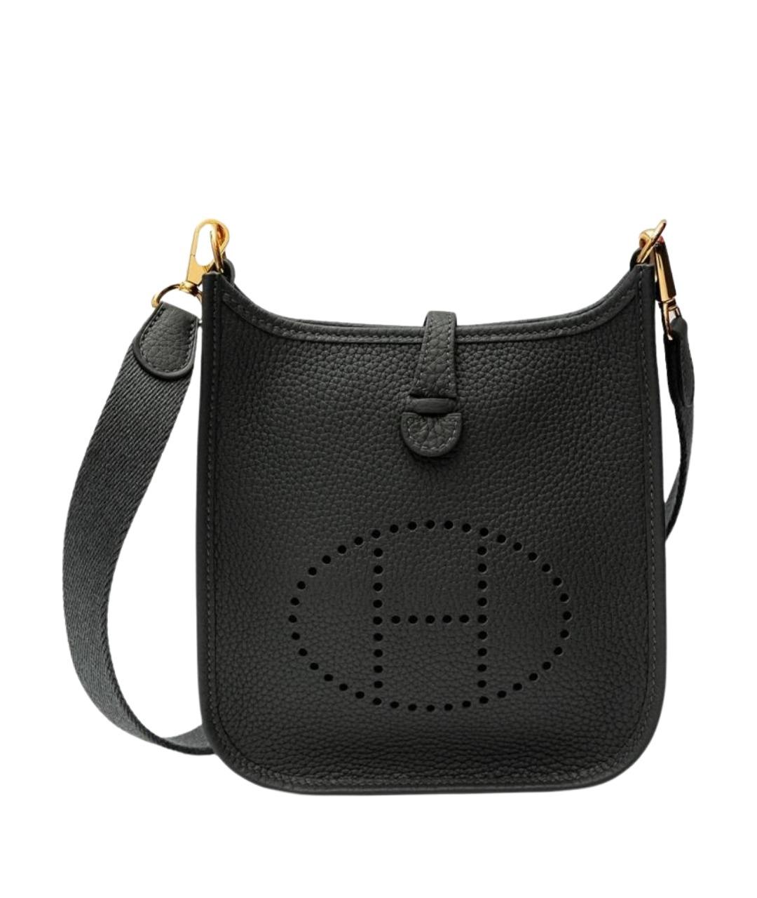 HERMES Зеленая кожаная сумка через плечо, фото 1