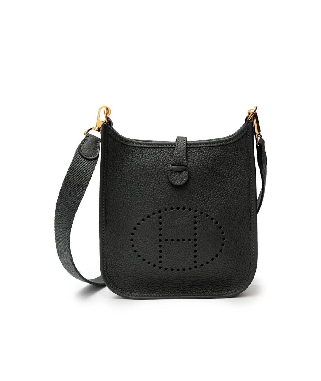 HERMES Зеленая кожаная сумка через плечо, фото 6