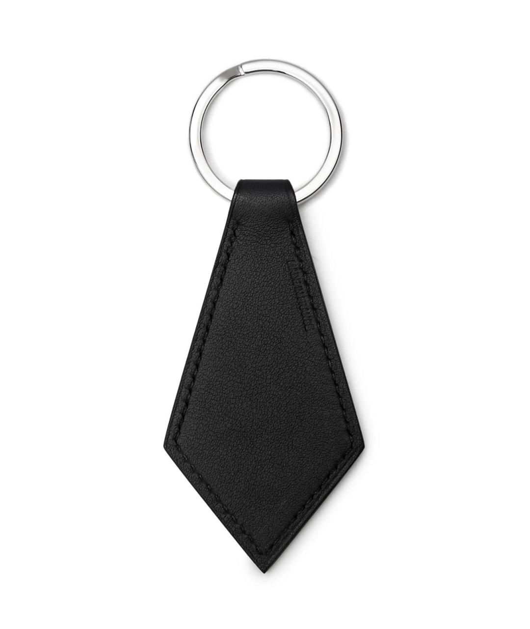 HERMES Черный брелок, фото 2