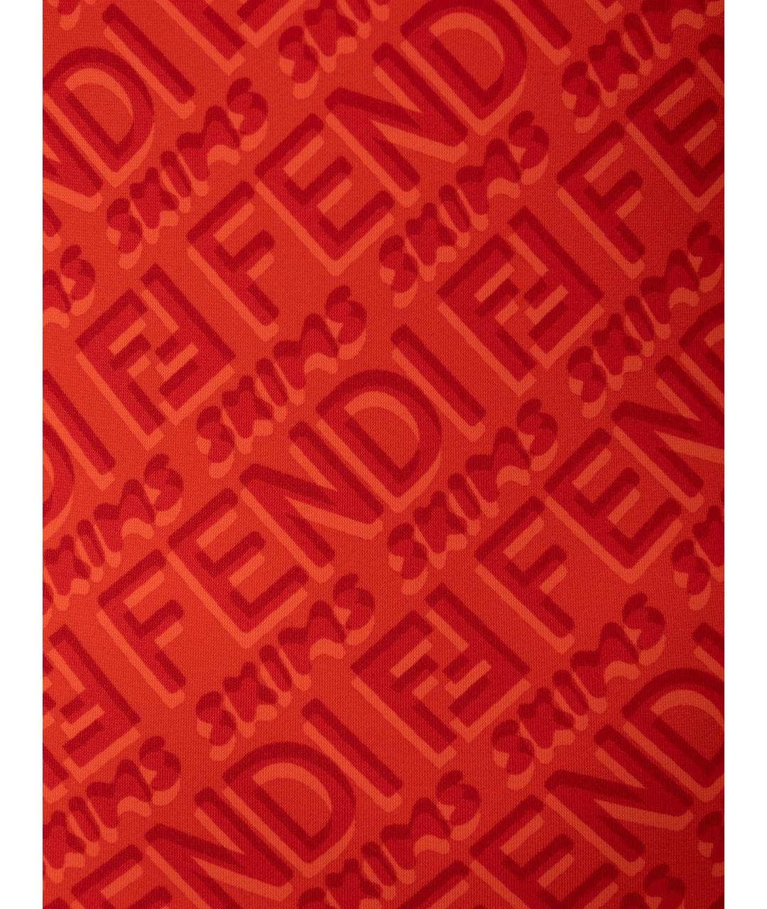 FENDI Красный полиэстеровый комбинезон, фото 3