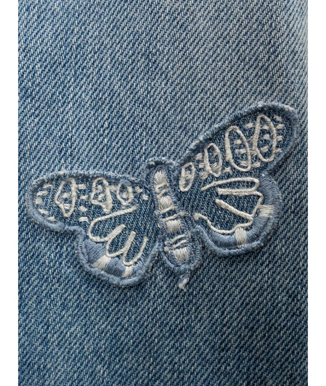 VALENTINO Голубая хлопковая рубашка, фото 3