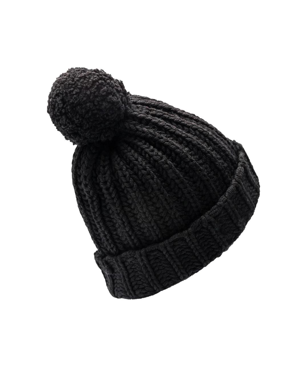 GUCCI Черная шерстяная шапка, фото 2