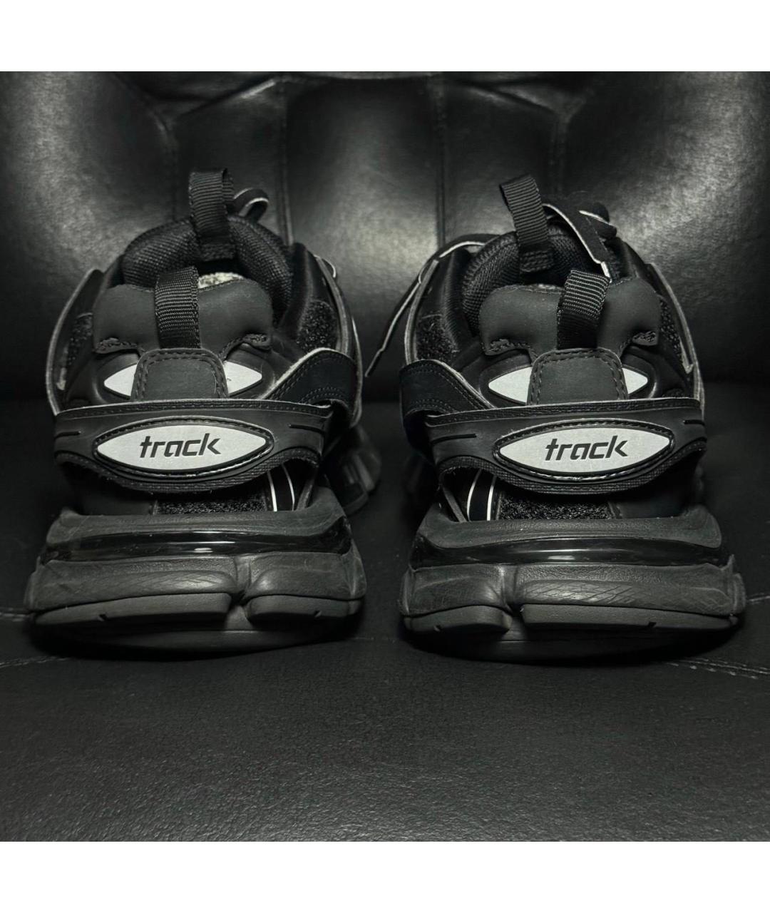 BALENCIAGA Черные текстильные кроссовки, фото 2