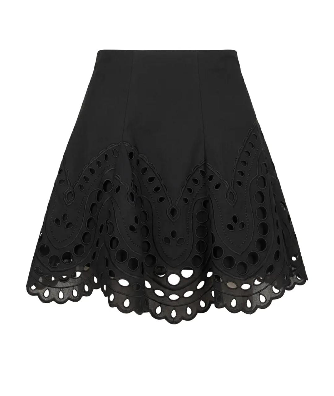 CHARO RUIZ Черная юбка мини, фото 1