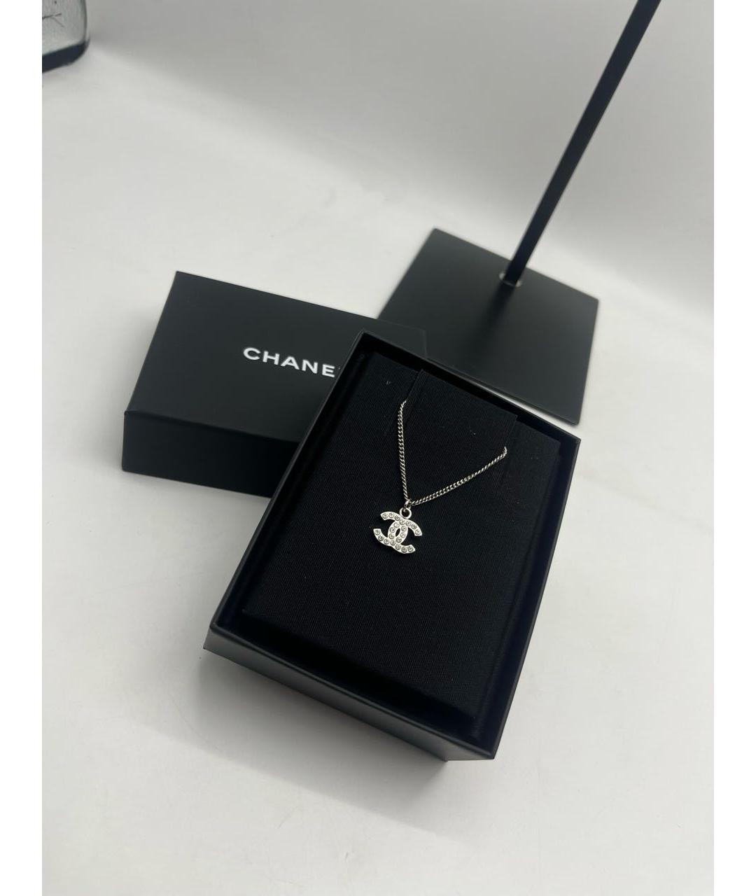 CHANEL Серебряное колье, фото 2