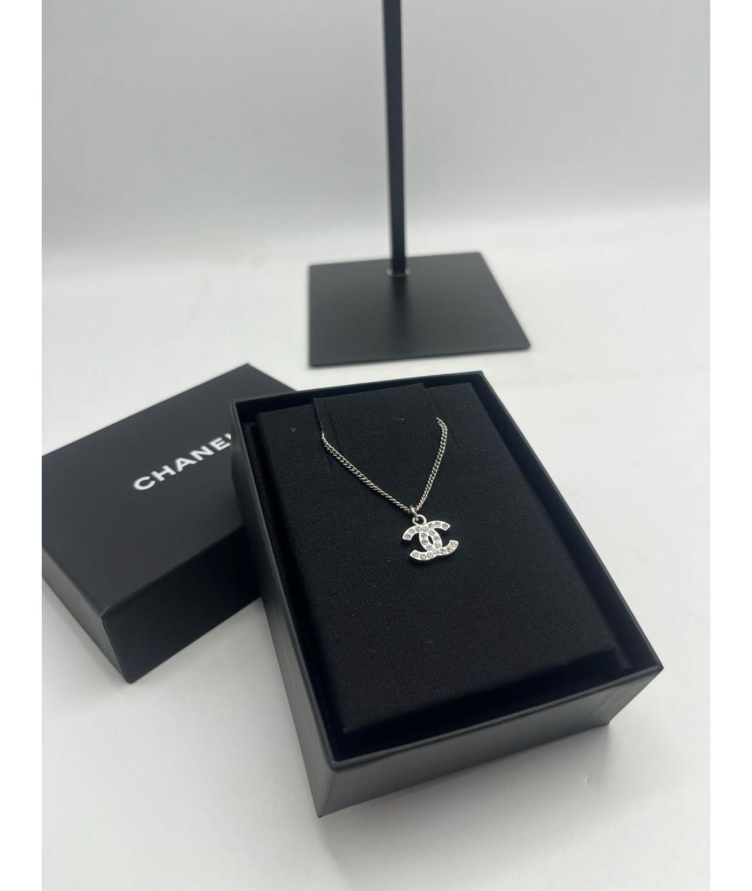 CHANEL Серебряное колье, фото 3