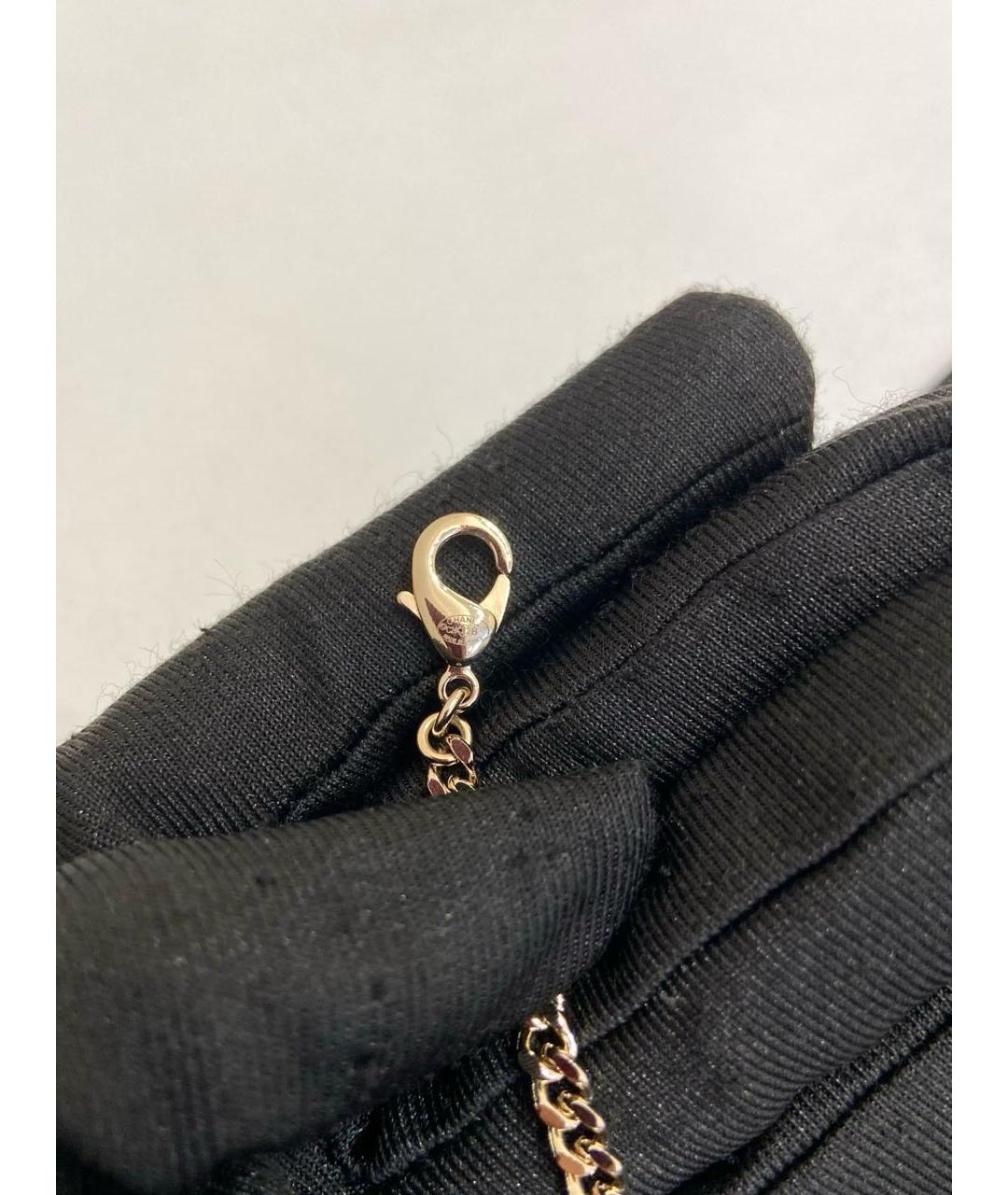 CHANEL Золотое металлическое колье, фото 6