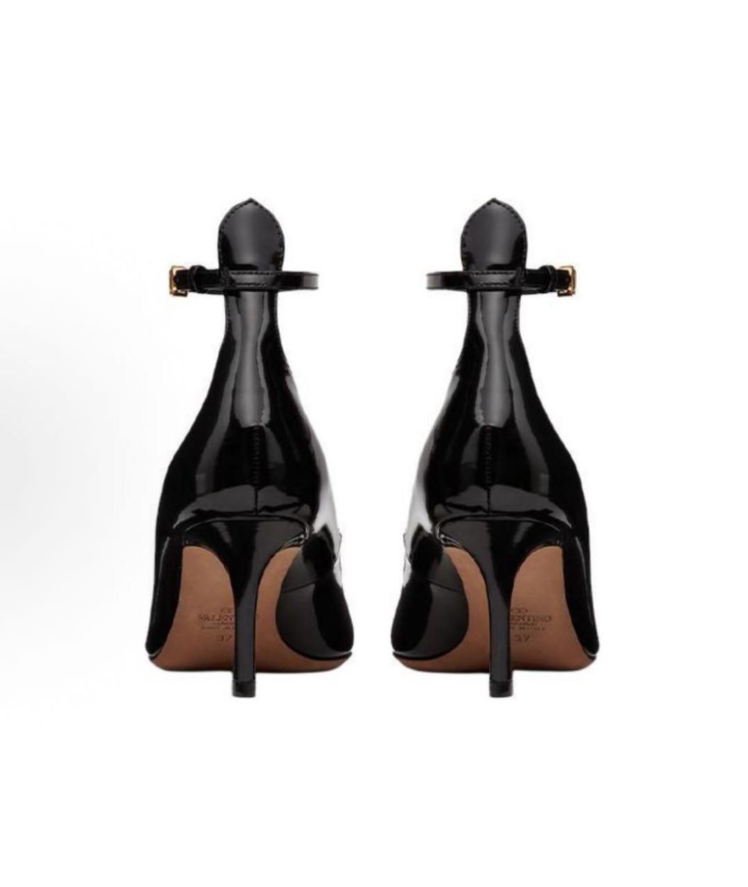 VALENTINO Черные туфли из лакированной кожи, фото 4