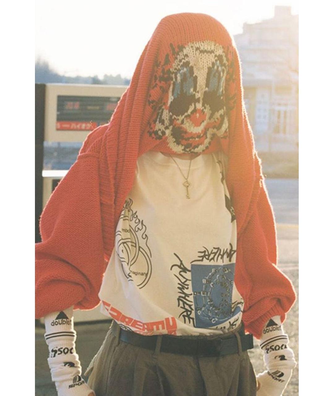 DOUBLET Красный шерстяной джемпер / свитер, фото 5