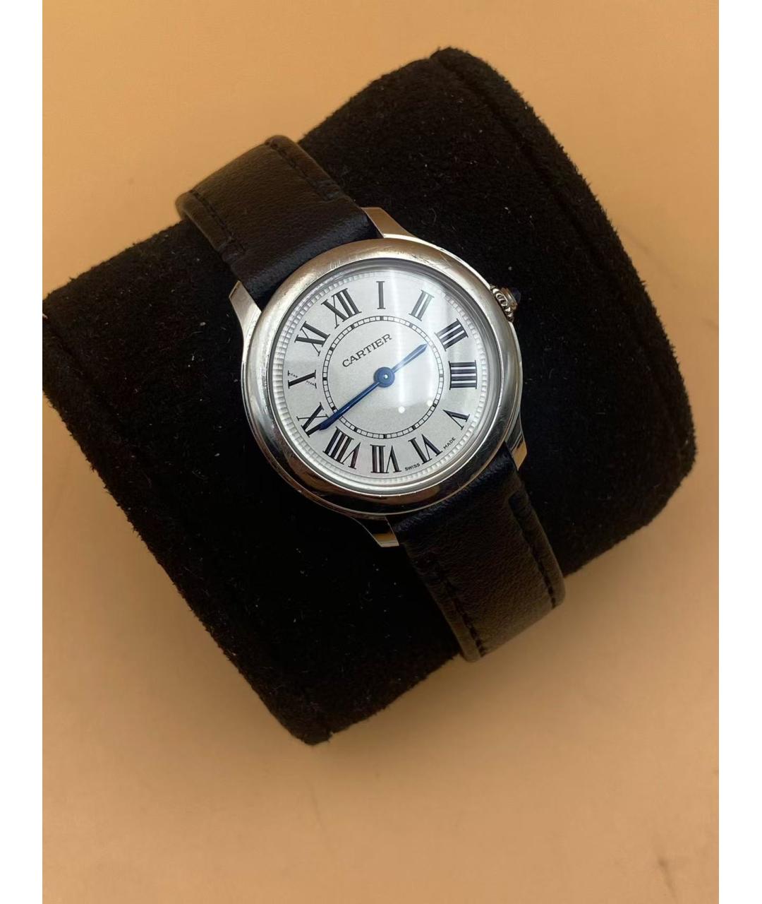 CARTIER Серебряные часы, фото 4